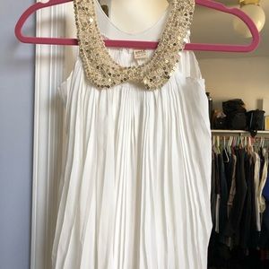 Chiffon Dress with sequins